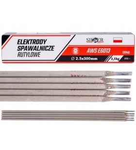 ELEKTRODY SPAWALNICZE RUTYLOWE 2,5MM 2,5KG RÓŻOWE