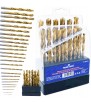 ZESTAW WIERTEŁ DO METALU tytan 1-13mm WIERTŁO 25el