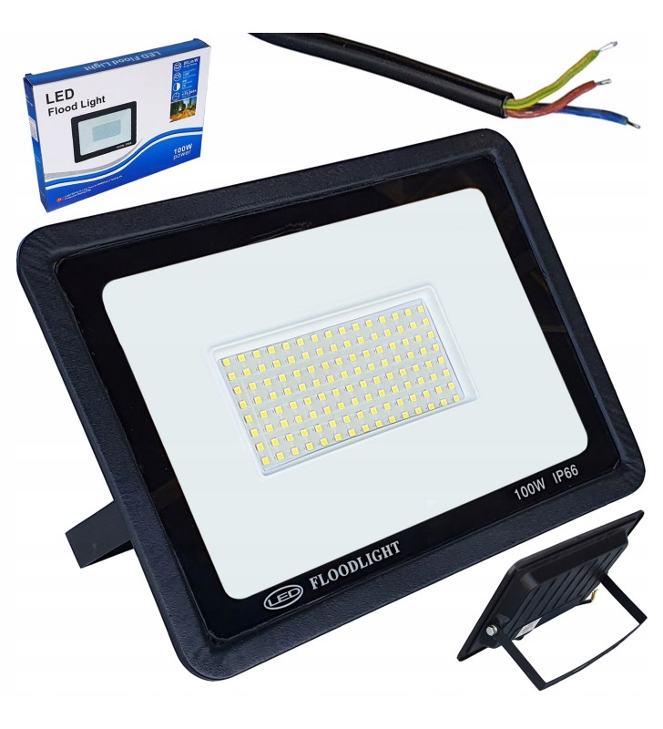 100W HALOGEN NAŚWIETLACZ LAMPA LED IP66 REFLEKTOR 100W HALOGEN NAŚWIETLACZ LAMPA LED IP66 REFLEKTOR