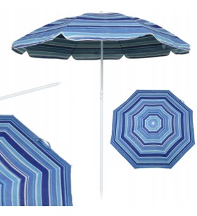 DUŻY PARASOL PLAŻOWY OGRODOWY SKŁADANY KEMPING 180