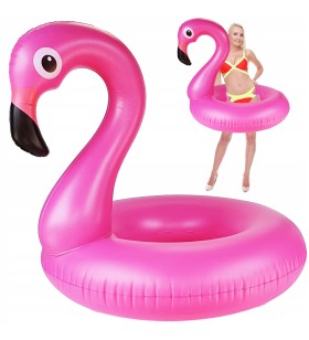 FLAMING KOŁO DMUCHANE DO PŁYWANIA MATERAC MOC 90cm