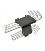 ZESTAW KLUCZY TORX 1.5-10 9el KLUCZE MOCNE TORKS-Y