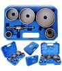 OTWORNICE DO BETONU MURU KORONKI FREZ SDS + 7szt