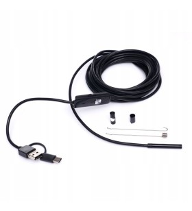 KAMER INSPEKCYJNA ENDOSKOPOWA 3W1 5M USB TYP C LED