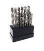 ZESTAW WIERTEŁ DO METALU HSS 1-13mm WIERTŁO 25el