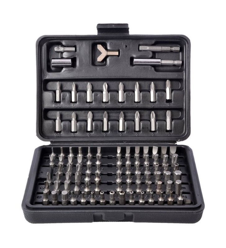 KOŃCÓWKI BITY TORX DO WKRĘTARKI WIERTARKI 100el KOŃCÓWKI BITY TORX DO WKRĘTARKI WIERTARKI 100el