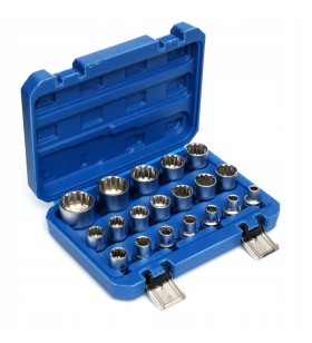 ZESTAW NASADEK TORX 19 SZT TORXY KLUCZE NASADOWE