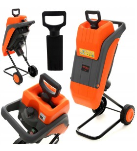 RĘBAK ROZDRABNIACZ GAŁĘZI TARCZOWY 2550W KOSZ MOC
