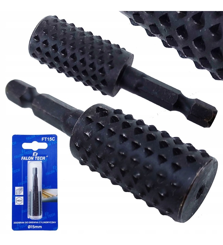 ZDZIERAK CYLINDRYCZNY FREZ TARNIK DO DREWNA 15MM ZDZIERAK CYLINDRYCZNY FREZ TARNIK DO DREWNA 15MM