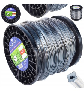 ŻYŁKA KOSY WZMACNIANA Z DRUTEM 3,0MM 100M ZBROJONA MOCNA WYTRZYMAŁĄ PRO